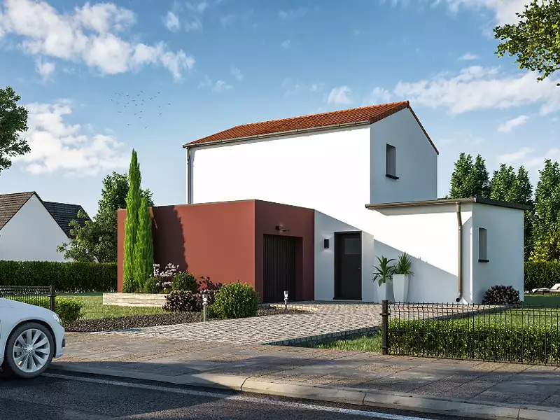 Maison neuve, 84 m² - Pont-Saint-Martin (44860)