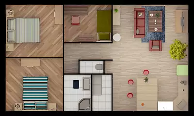 Maison neuve, 65 m²