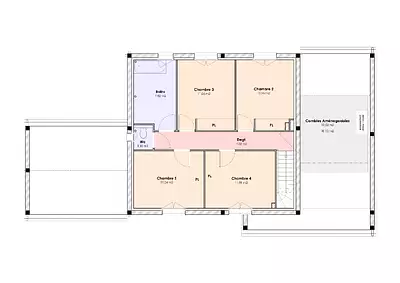 Maison neuve, 151 m²