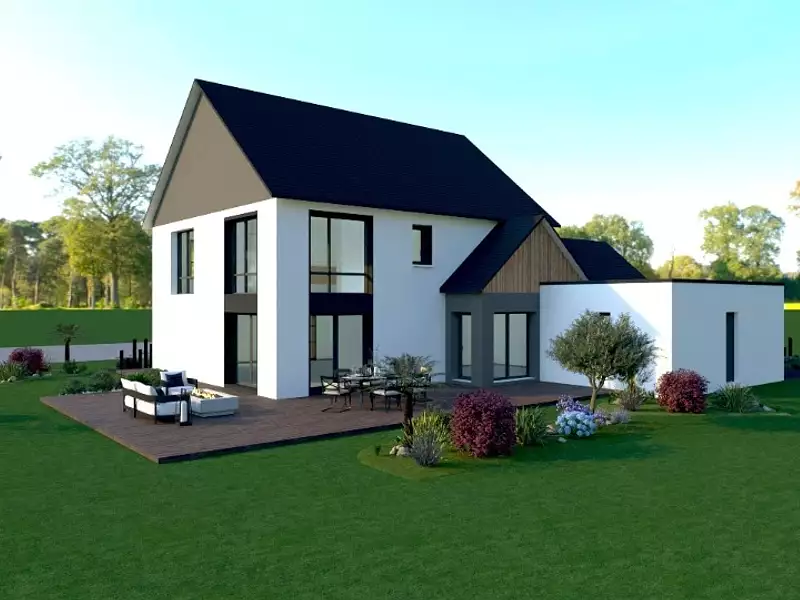 Maison neuve, 120 m² - Franqueville-Saint-Pierre (76520)