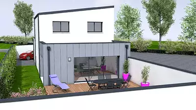 Maison neuve, 122,9 m²