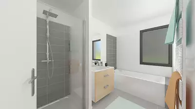 Maison neuve, 90,45 m²