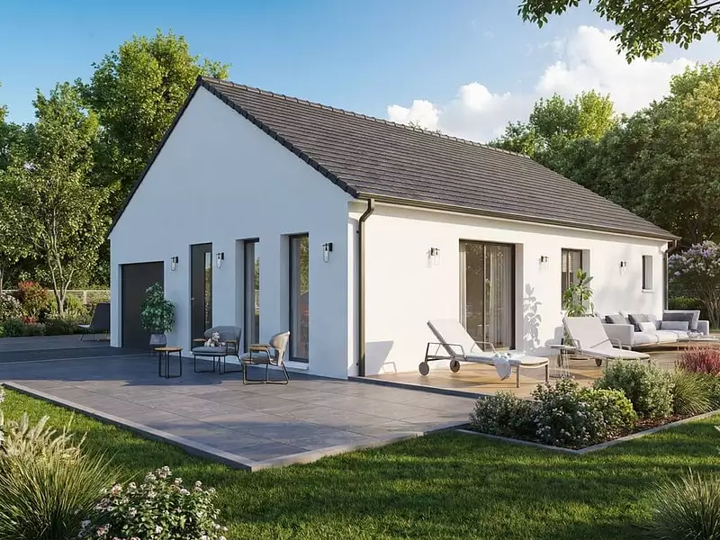 Maison neuve, 69 m² - Champignol-lez-Mondeville (10200)