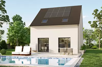 Maison neuve, 81 m²