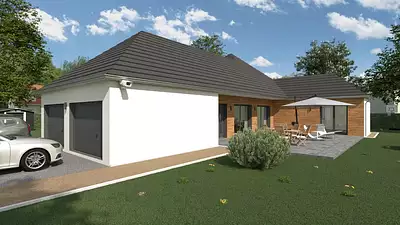 Terrain à bâtir, 1 200 m²