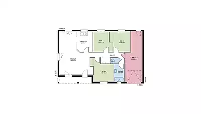 Maison neuve, 109 m²