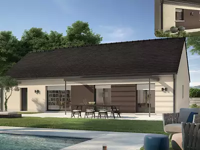 Maison neuve, 73 m²
