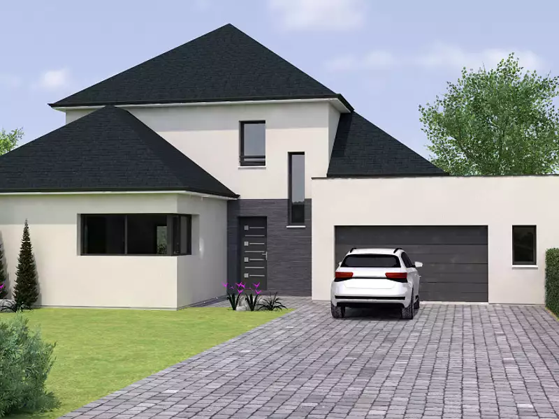 Maison neuve, 155 m² - Saint-Melaine-sur-Aubance (49610)