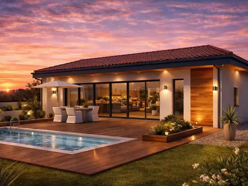 Maison neuve - Montagnac (34530)