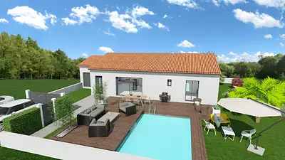 Maison neuve, 98 m²