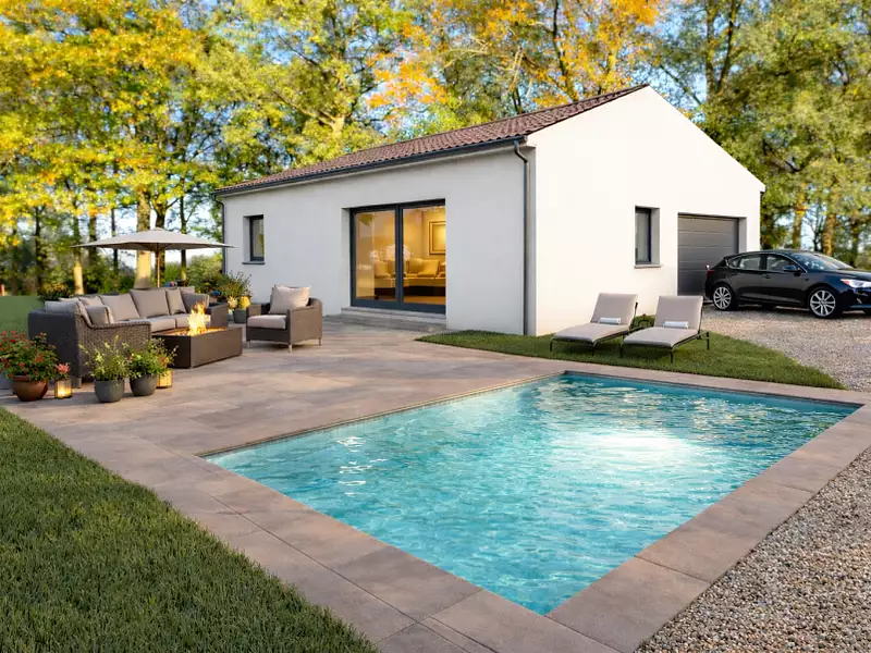 Maison neuve - Routier (11240)