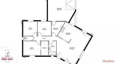 Maison neuve, 92 m²