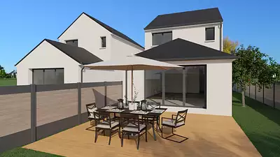 Maison neuve, 91 m²