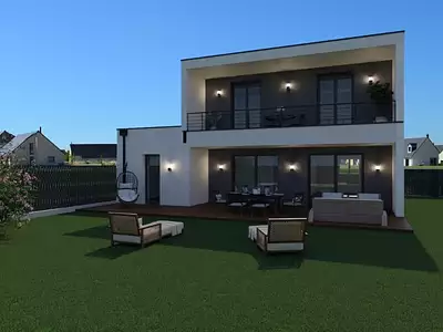 Maison neuve, 114 m²