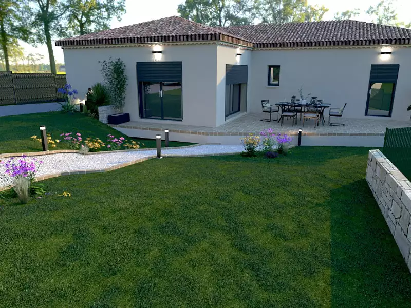 Maison neuve, 116 m² - Rocbaron (83136)