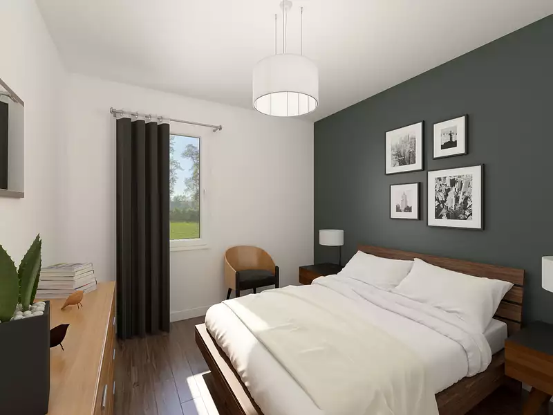 Maison neuve, 82 m² - Cardroc (35190)