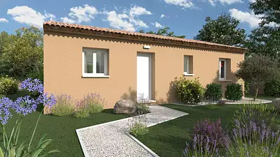 Maison neuve, 77 m²