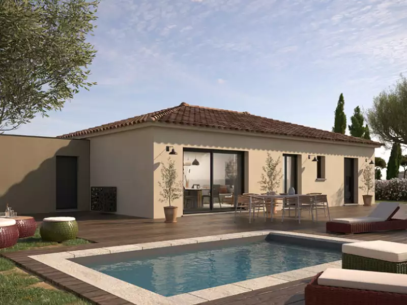 Maison neuve, 110 m² - Bizanet (11200)