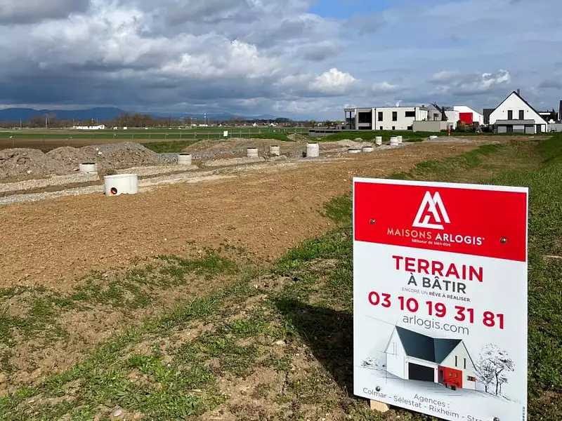 Terrain à bâtir, 417 m² - Bischwihr (68320)