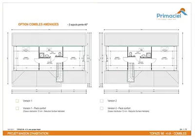 Maison neuve, 68 m²