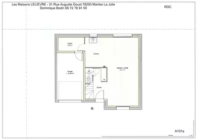 Maison neuve, 76 m²