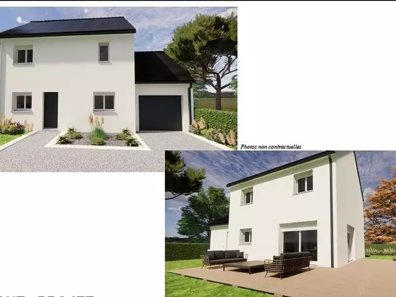 Maison neuve, 100 m² - Changé (53810)