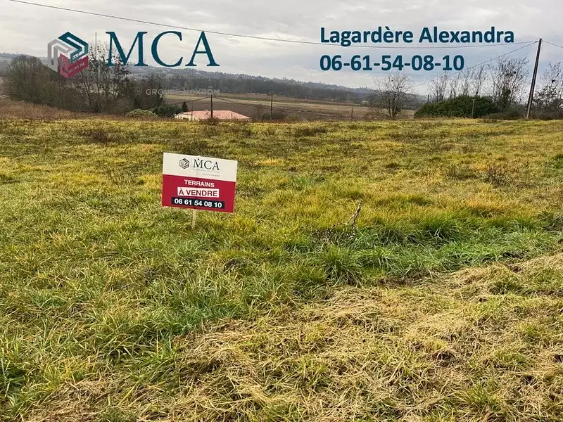 Terrain à bâtir, 3 100 m² - Dieulivol (33580)