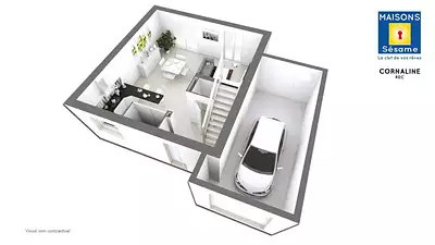 Maison neuve, 87 m²