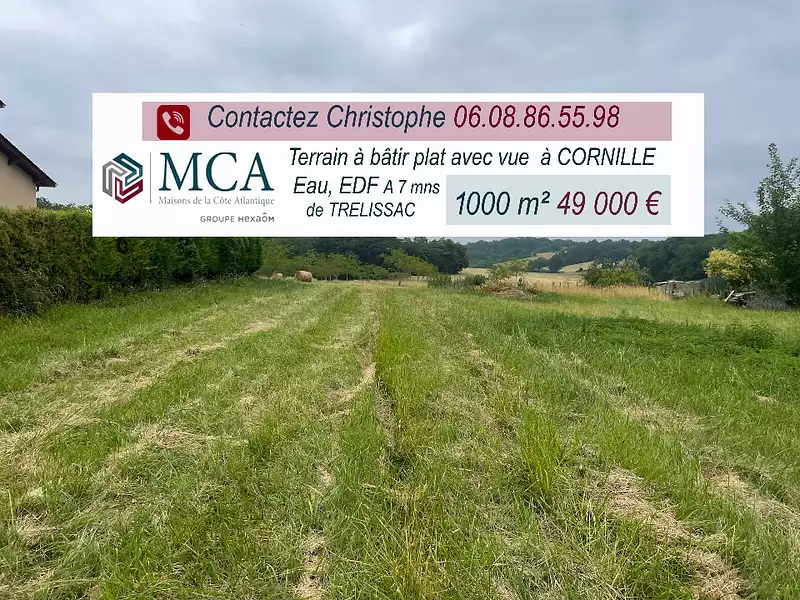 Maison neuve, 80 m² - Cornille (24750)