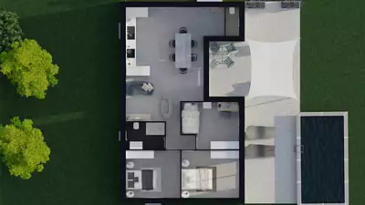 Maison neuve, 72 m²