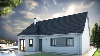 Maison neuve, 91 m²