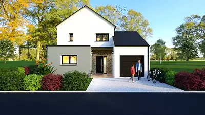 Maison neuve, 100 m²