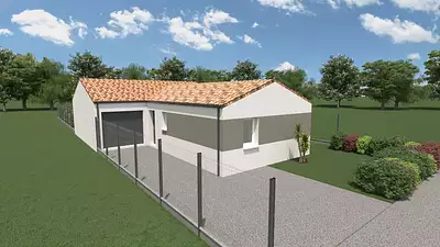 Maison neuve, 83 m²