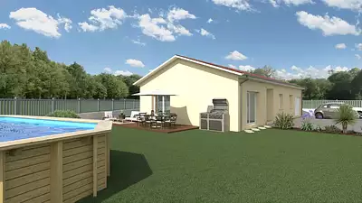 Maison neuve, 91 m²