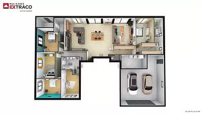 Maison neuve, 116 m²