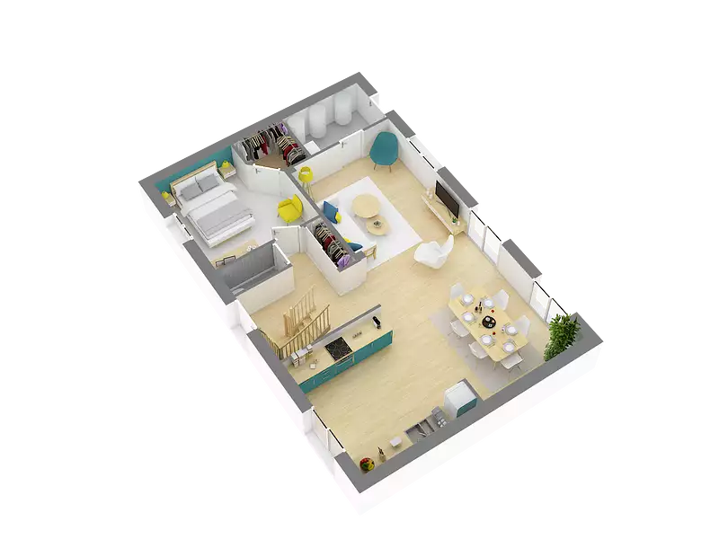 Maison neuve, 114,55 m² - Magny-en-Vexin (95420)