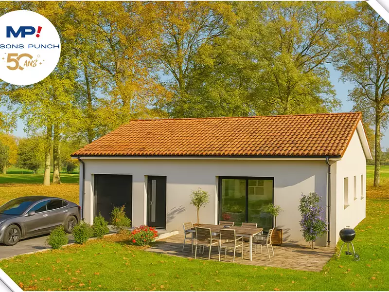 Maison neuve, 90 m² - Saint-Vulbas (01150)