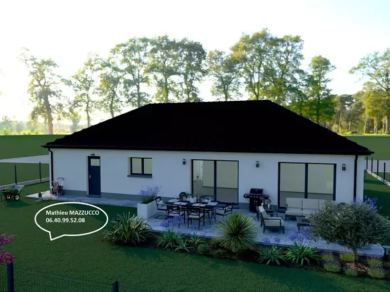 Maison neuve, 110 m² - Cambrai (59400)