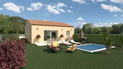 Maison neuve, 74 m²