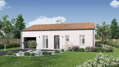 Maison neuve, 74 m²