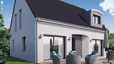 Maison neuve, 136 m²