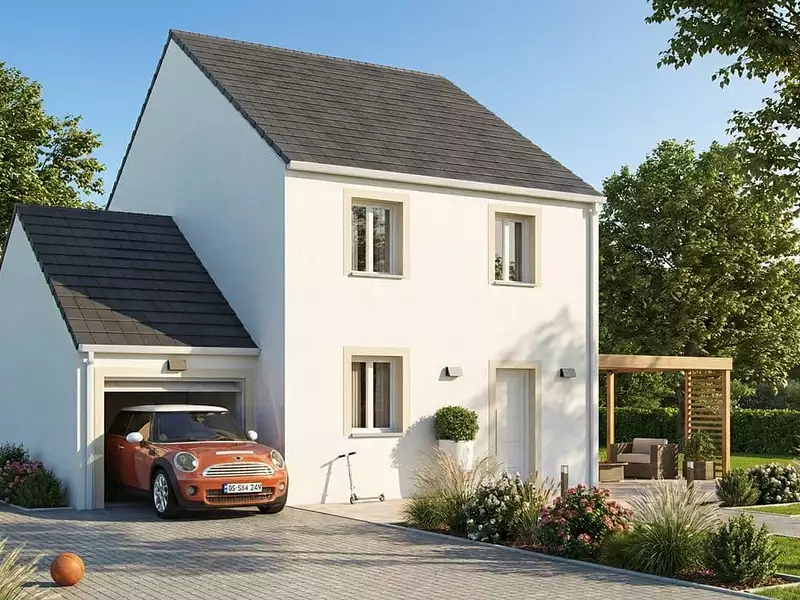 Maison neuve, 82 m² - Besançon (25000)