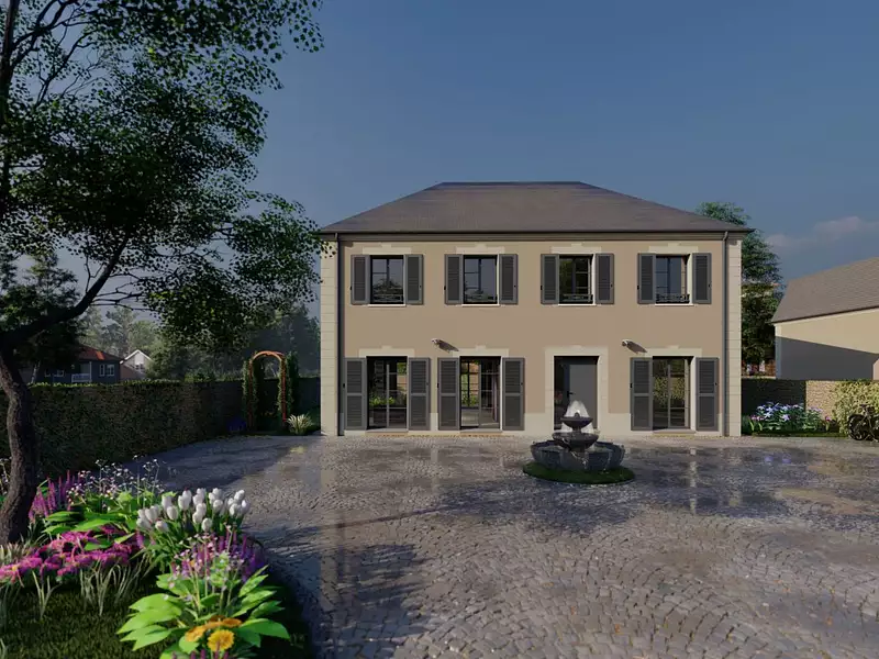 Maison neuve, 166 m² - Vaux-sur-Seine (78740)