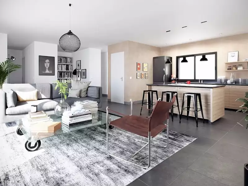 Maison neuve, 115 m² - Manthes (26210)