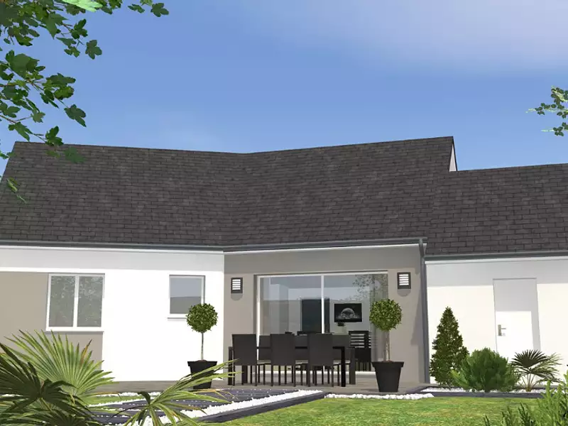 Maison neuve, 90 m² - Cernusson (49310)