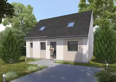 Maison neuve, 69,38 m²