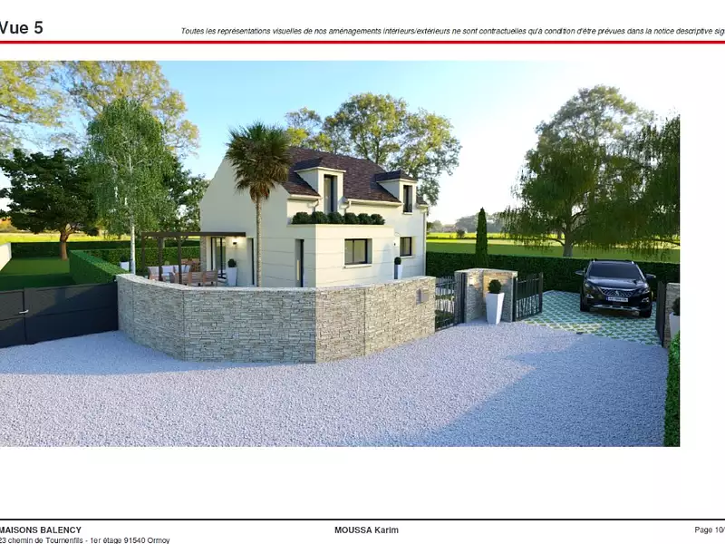 Maison neuve, 100 m² - Gometz-la-Ville (91400)