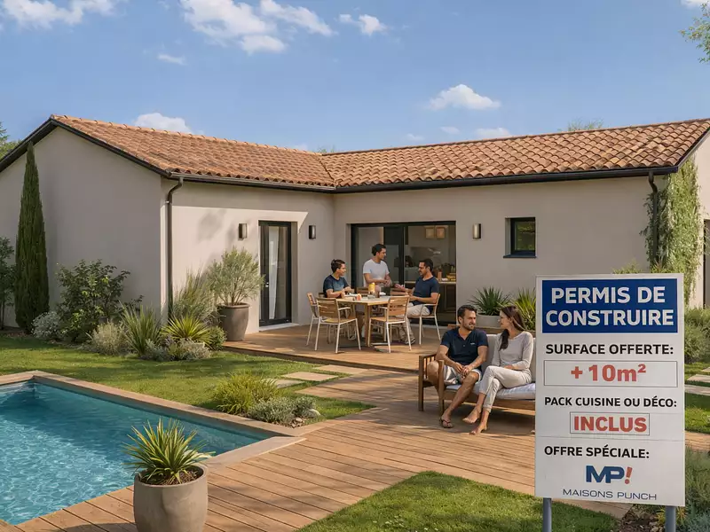 Maison neuve, 85 m² - Bourg-Saint-Christophe (01800)