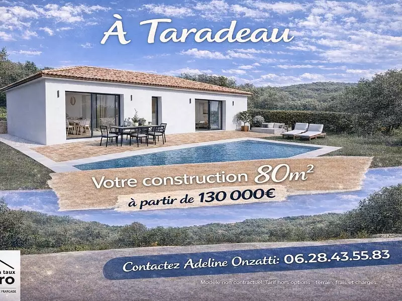 Terrain à bâtir, 1 244 m² - Taradeau (83460)