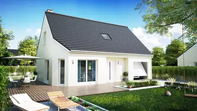 Maison neuve, 93,21 m²